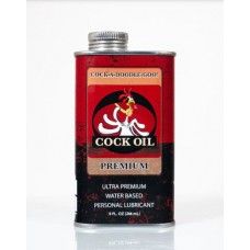 COCK OIL WATER BASED LUBE 9 OZ METAL CAN