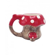 Wake & Bake Mushroom Coffee Mug - 16 Oz