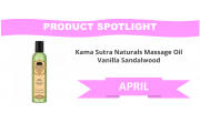 Kama Sutra Naturals Massage Oil Vanilla Sandalwood